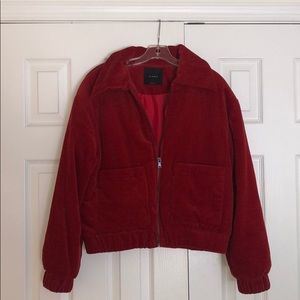 Corduroy red/burgundy slightly oversized fit